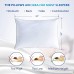 Acrafsman Luxury Goose Down Pillow 100% Egyptian Cotton 1000 Thread Count QUEEN Size(20x28inches Stripes Cover)-Soft Comfortable Hypoallergenic Dust-Mite Resistant - B07BDFRCJ7