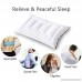 Breathable Spring Pillow- Neck Support Pillow with 55 Separate Pocket Springs For any Sleeping Posture 100% Cotton Breathable Hypoallergenic，Washable&Removable Pillows by Lavisun (Queen size ) - B07D8J6SW1