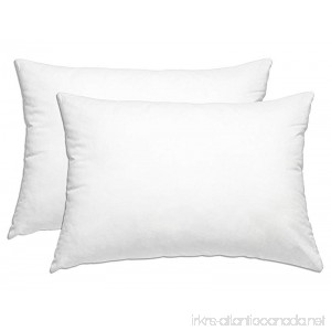 CGK Unlimited Standard Size Pillows 2 Pack - Fluffy and Comfortable - White 20 x 26 Inch - Comfy Fluff and Plush - Two Pillow Set - Standard - Softer Than Feather Goose Down - Luxury Hotel Quality - B06X16RF8C