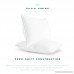 Coastal Comfort Gel Pillow (2-Pack) - Luxury Hotel Quality Plush Gel Fiber Pillow - Hypoallergenic & Dust Mite Resistant - Queen - B077GC5FR6