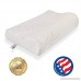 Gel Memory Foam Pillow - Comfortable Cooling Pillow Neck Pain - Cervical Support Pillow Back Stomach Side Sleepers - Orthopedic Sleeping Pillow for Women Kids + FREE bamboo Hypoallergenic Cover 20X12 - B073P4M54X