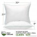 Milddreams Pillows for sleeping 2 pack - Pillows Queen size 20x30 inch – Set of 2 Bed Pillows - Best Hotel Pillow - Soft Hypoallergenic Material Goose Down Alternative - B078M74HMB