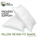 Milddreams Pillows for sleeping 2 pack - Pillows Queen size 20x30 inch – Set of 2 Bed Pillows - Best Hotel Pillow - Soft Hypoallergenic Material Goose Down Alternative - B078M74HMB
