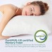 Pillows for Sleeping Bed Pillow for Side Sleeper Back Support Registered with FDA Hypoallergenic CertiPUR-US Shredded Memory Foam for Adjustable Loft Machine Washable Bamboo Cover - Queen - B071LHNBZX