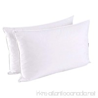 puredown Down Feather Pillows For Sleeping  Set of 2  King - B0157KX112
