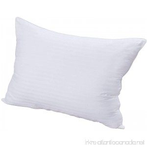 Utopia Bedding Premium Super Plush Fiber Filled Pillows (Queen - 1 Pack) - 100% Cotton - T-240 Mercerized Shell - Dust Mite Resistant - 3D Hollow Siliconized Material Retain Shape - B01L7MRTFS
