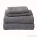 Great Bay Home Extra Soft Heather Jersey Knit (T-Shirt) Cotton Sheet Set. Soft Comfortable Cozy All-Season Bed Sheets. Carmen Collection By Brand. (Queen Charcoal) - B07572W69J