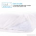 Lighting Mall Set of 2 Pillow Cases King Size 100% Brushed Microfiber Pillow Covers Ultra Soft Envelope Closure End Wrinkle Free Stain Resistant (Bright White) - B07D47KWCJ