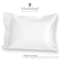 Luxury Satin Pillow Case for Hair  Standard Pillow Size  Pillow Case Size 26" x 21"  from Schwarzkopf - B0773VLVV8