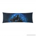 Multiple Designs Moon Blue Wolf Long Body Pillowcase Pillow Cover Pillowslip 21x60 (Two-sides Printing) - B078CXML56