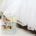 Softta Solid White Wedding Bed Sheet/Skirt Set King Size w Lace 650 TC Cotton - B077VJY33Q