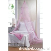 Accent Plus Girls  Mosquito Netting Princess Butterfly Bed Canopy  Pink - B0721V1VRQ