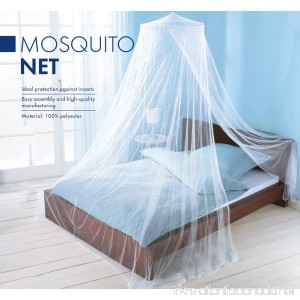 Elegant Mosquito Net Bed Canopy Set - White - B00F9IG45I