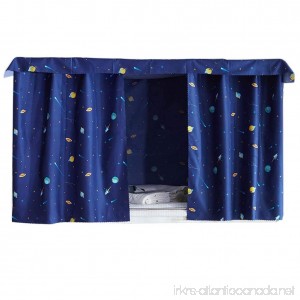 FANCY PUMPKIN Simple Dormitory Bunk Bed Curtains Dustproof Bedroom Curtains Shading Cloth C-10 - B07D8QVXRX