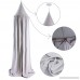 HKH Kids Baby Bedding Round Dome Bed Canopy Netting Bedcover Mosquito Net with Light (Grey) - B0722GP64H
