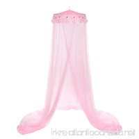 Jeteven Polyester Dome Bed Canopy Kids Play Tent Mosquito Net for Baby Kids Indoor Outdoor Playing Reading Height 240cm/94.5in Pink - B01MR6WJTZ