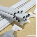 Mengersi Bedding Canopy Bed Frame Post White (White King) - B078MRD559