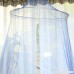 Netting Bed Canopy Round Flying Insects Mosquito Net--blue - B0081P4X2M