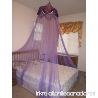 OctoRose Sequins Bed Canopy Mosquito Net for Bed  Dressing Room  Out Door Events (purple) - B00IRJDTUY