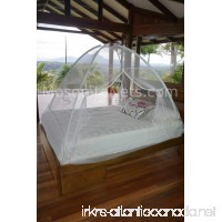 Pop up Freestanding Mosquito Net. Floorless to fit over existing bedding. Adjustable from King to Full size beds. Secure Insect Protection. - B07238RXZC