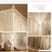 Tiayucover Children's Room 4 Corners Bedding Mosquito Netting-Double Lace Bedding Canopy Fit For California King Size Bed Curtian (White California King) - B07BVYDQQ3