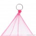 Whitelotous Summer Mosquito Nets Lace Mesh Hung Dome Anti Insect Bed Canopy Home Decor for Camping & Travel(Pink) - B07D341KSS