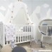 yangelo Dome Bed Canopy Kids Play Tent Mosquito Net for Baby Kids Indoor Outdoor Playing Reading 240cm (White) - B0793MM9K3