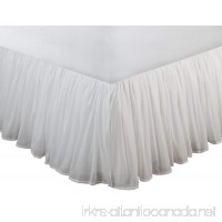 Greenland Home Cotton Voile Bedskirt  Twin  White - B006W31DZ0