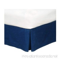 Karin Maki Blue Denim Bedskirt - King - B002HIH23G