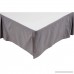 VHC Brands 21232 Rochelle Grey Queen Bed Skirt 60x80x16 - B00U1FE19U