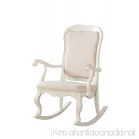 Acme Furniture 59388 Sharan Rocking Chair  Antique white - B01HHUG7A2