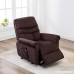 BONZY Lift Recliner Chair Power Lift Chair with Gentle Motor Long Hair Micro Fiber - Chocolate - B07CTL8TXN