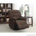Coaster Casual Chenille Fabric Upholstered Power Lift Recliner Taupe - B018FNA774