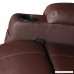 Esright Massage Recliner Chair Heated PU Leather Ergonomic Lounge 360 Degree Swivel (Espresso) - B076QCTWZL