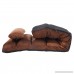 Giantex Folding Lazy Sofa Chair Stylish Sofa Couch Beds Lounge Chair W/Pillow (Coffee) - B01MZBBFF2