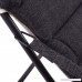 Giantex Folding Leisure Recliner Lounge Chaise Chair Indoor Outdoor Furniture w/Ottoman (Black) - B071ZMKK7Y