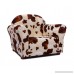 Keet Roundy Faux Fur Children's Chair Pony - B01LYIH543