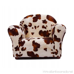 Keet Roundy Faux Fur Children's Chair Pony - B01LYIH543
