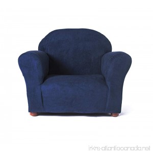 Keet Roundy Microsuede Children's Chair Navy - B01M13SZOD
