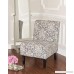 Linon Coco Accent Chair Gray Damask - B00L3F1G9K