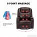 ORKAN Massage Sofa Electric Massage Recliner Massage Chair with Heating System & 360° Swivel Brown Typ1 - B07BXW9JLW
