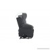 Power Recliner Chair Lift Chairs Linen Living Room Reclining Armchair (Dark Grey) - B079PHTTWD