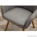 Roundhill Furniture Tuchico Contemporary Fabric Accent Chair Tan - B01MYXB5R6