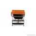 Kardiel Gravity Chaise Lounge Caramel Aniline Leather - B00646GQRK