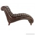 Lazzaro C3988 Double Chaise in Vintage Toberlone Leather - B00JWF1LY8