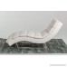 Limari Home Izzy Collection Modern Leatherette Upholstered Living Room Chaise Standard White - B06WP1WGRC