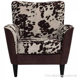 Parker Lane uch-rex-bna-uda Lounge Chair Two Tone Cow Print - B074P82P58