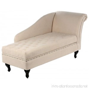 Storage Chaise Lounge Luxurious Tufted Classic/traditional Style - B00WUD7TLI