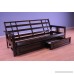 Full Size Monterey Wood Futon Frame Only Mattress NOT included | Espresso - B019C9PYCS