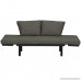 Sofa Bed Lounger Futon Sofa Sleeper Loveseat Convertible With Adjustable Armrests - B07F5XLC77